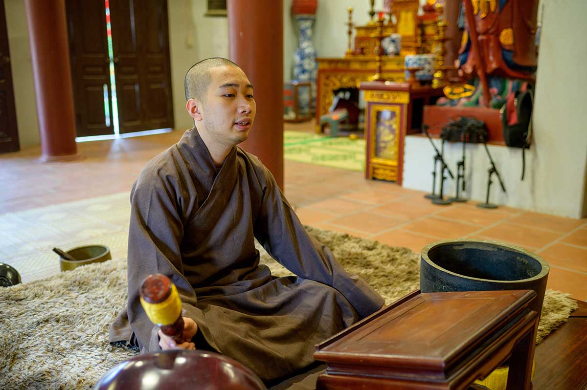 Becoming a Buddhist Bell Master
