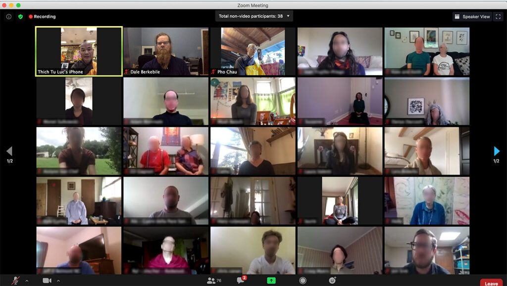 Dale's Five Mindfulness Trainings June 21, 2020